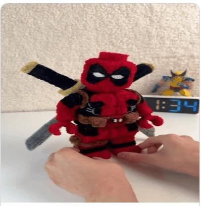 Personagem Criativo Felpudo